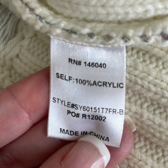 Sunset & Spring  cropped sweater - Picture 4 of 7